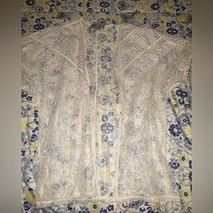 Women’s small lace cover up top